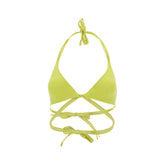 Exilia Yellow Polyamide Bikini